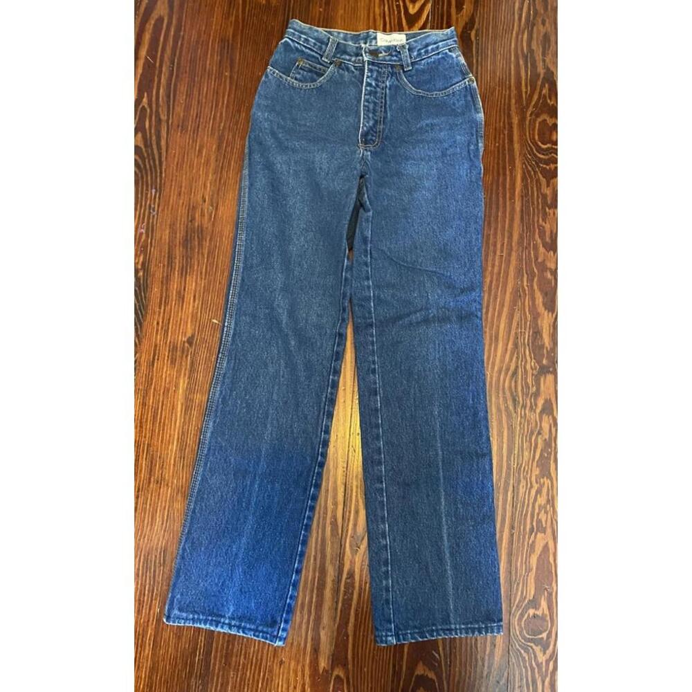 Vintage 80’s Calvin Klein Jeans Size 3 Mid Rise Straight